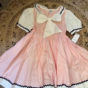 Pink Nautical Babydoll Dress ✨